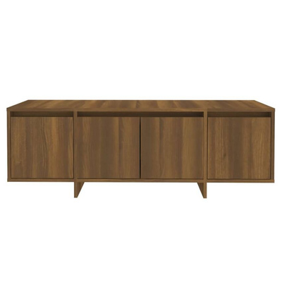 vidaXL Szafka pod TV, brązowy dąb, 120x30x40,5 cm, płyta wiórowa