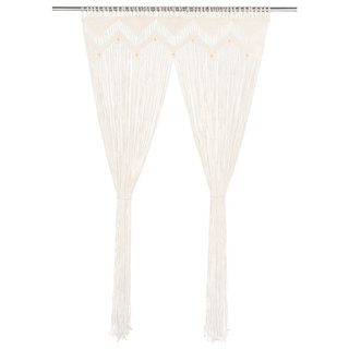 Zasłona z makramy, 140 x 240 cm, bawełna