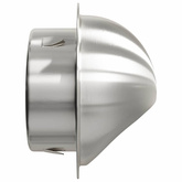 Pokrywy wentylacyjne 2 pcs Srebrny 100 mm Stal nierdzewna