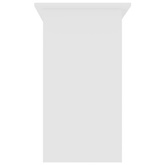 vidaXL Biurko, białe, 80x45x74 cm, materiał drewnopochodny