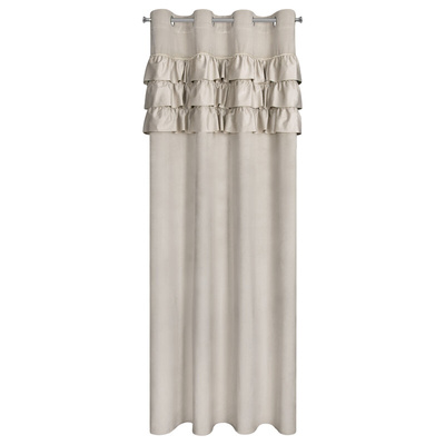 Zasłona Sami beżowa 140x250