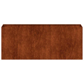 Doniczka Rusty 200x40x80 cm Stal nierdzewna