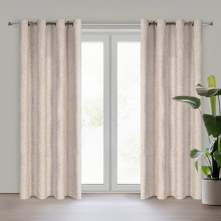 Zasłona Adelina beżowa 140x250