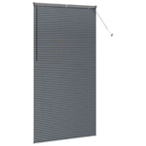 Żaluzje weneckie Ciemnoszary 220 x 110 cm Aluminium