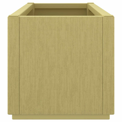 Skrzynka na kwiaty do ogrodu Zielony 80 x 36 x 35 cm PP