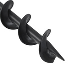 Świder ziemny do wiertarki, 75x600 mm