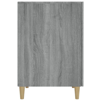 vidaXL Biurko, szary dąb sonoma, 140x50x75 cm, materiał drewnopochodny w kolorze drewnopochodny