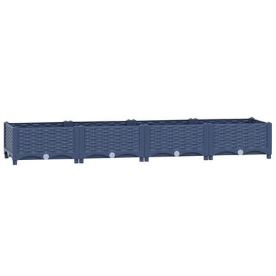 Donica do podniesionej rabaty, 160x40x23 cm, polipropylen