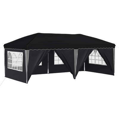 Namiot imprezowy rozkładany 575 x 288 x 245 cm Antracyt