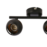 Boni listwa 2x3w gu10 led czarny