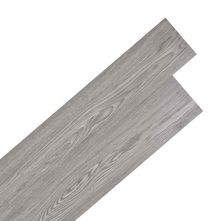 Samoprzylepne panele podłogowe PVC ciemnoszary 30,5 x 61 cm