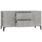 vidaXL Szafka pod TV, szarość betonu, 102x44,5x50 cm