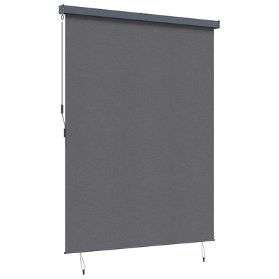 Roleta antracytowy 200 x 250 cm Materiał i Aluminium