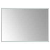 vidaXL Lustro łazienkowe z LED, 70x50 cm