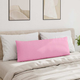 Poduszki na sofę 2 pcs Różowy 120 x 40 cm tkanina