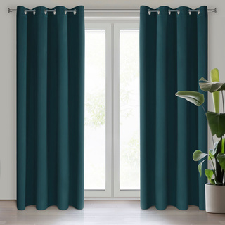 Zasłona Logan petrol 135x250