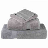 Ręcznik Gościnny SOLUND 10 szt. Szary 15 x 21 cm 550 gsm