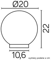 Kula ogrodowa G 200 Z