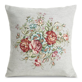 Poszewka szarobeżowa 45x45