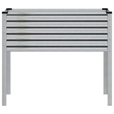 Donica ogrodowa 100x45x90 cm Stal ocynkowana