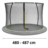 Siatka Wewnętrzna do Trampoliny Sport Max 16ft Różowa