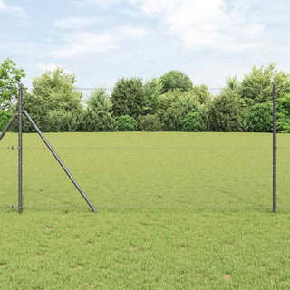 Ogrodzenie heksagonalne 1,4 x 25 m PVC Szary
