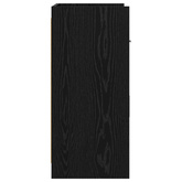 Bufet Czarny dąb 75 x 36 x 80 cm Drewno inżynieryjne