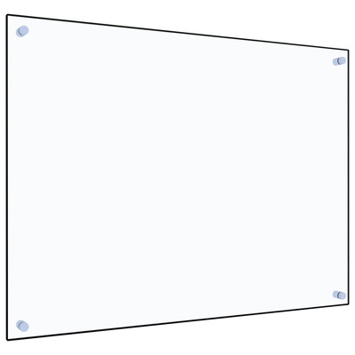 Panel ochronny do kuchni, przezroczysty, 80x60 cm, szkło