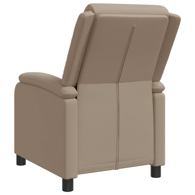 Fotel recliner Cappuccino Ekoskóra