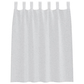 Firany Voile 2 pcs Jasnoszary 140 x 140 cm Poliester