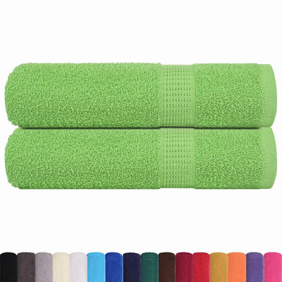 Ręczniki do rąk, FROGN, 2 szt, zielone jabłko, 50x100 cm, 360 g/m?