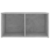 vidaXL Szafka pod TV, szarość betonu, 72x35x36,5 cm