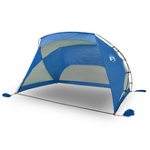 vidaXL Namiot plażowy, niebieski, 274x178x170/148 cm, poliester 185T