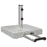 Podstawa do parasola Szary 41 x 41 x 37 cm Granit