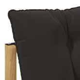 2 szt. Modułowa sofa na zewnątrz Biały