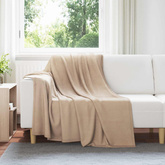 Koce narzutowe 6 pcs Camel 200 x 150 cm Polar