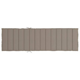 vidaXL Poduszka na leżak, taupe, 200x50x3 cm, tkanina Oxford