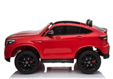 Auto na Akumulator Mercedes GLC 63S Dwuosobowy Światła LED MP3 Czerwony