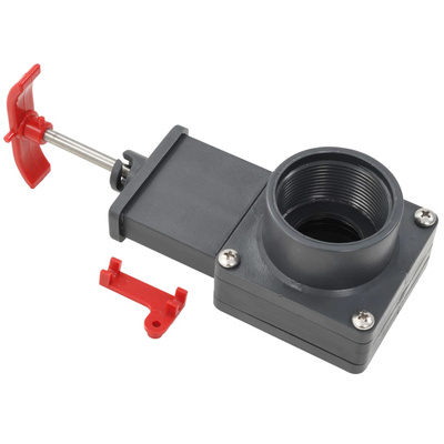 Zasuwowy zawór basenowy, 2 szt., 1,5"