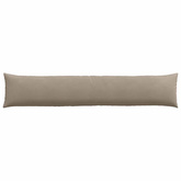 Poduszki na sofę 2 pcs Ciemnoszary 200 x 40 cm tkanina