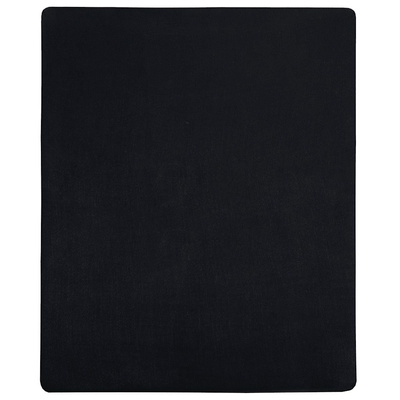 Prześcieradła, 2 szt., czarne, 180x200 cm, dżersej bawełniany