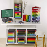 Exacompta Organizer biurkowy Big-Box Plus Horizon z 5 szufladami