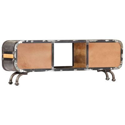 vidaXL Szafka pod TV, 120 x 30 x 42 cm, lite drewno mango