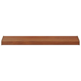 Parapet okienny Brązowe drewno 80 x 35 x 4,5 cm PVC