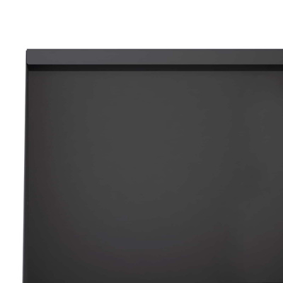 Mur oporowy 4 szt. 100 x 12 x 30 cm Stal Czarny
