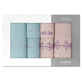 Kpl pudrowy róż 53x37