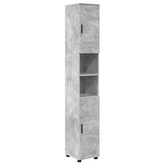 Zestaw mebli łazienkowych 5 szt. Betonowy szary 61 x 35 x 64 cm