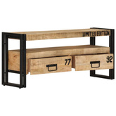 vidaXL Szafka pod TV, 100x30x45 cm, lite drewno mango