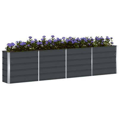 Donica Antracyt 320 x 40 x 75 cm Stal
