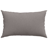 Poduszki na sofę 2 pcs Ciemnoszary 50 x 30 cm tkanina